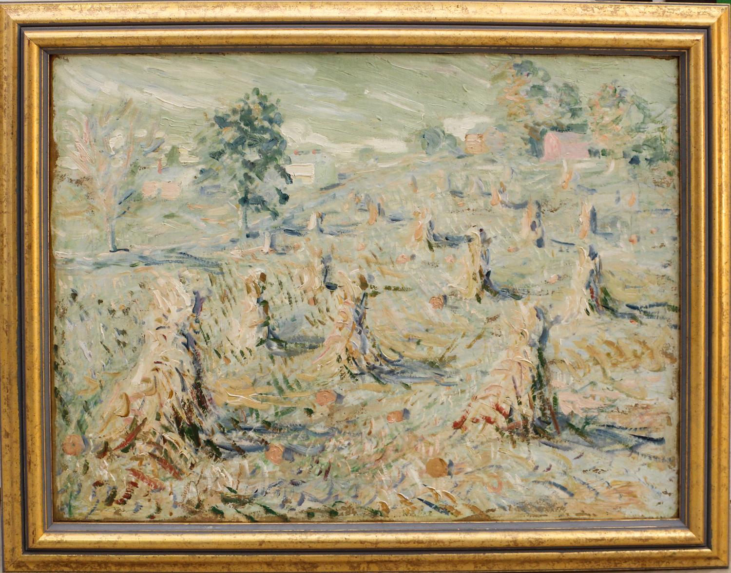 American School, (20th Century), Haystacks