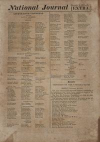[Monroe Doctrine] One of The Earliest Printings of the Monroe Doctrine