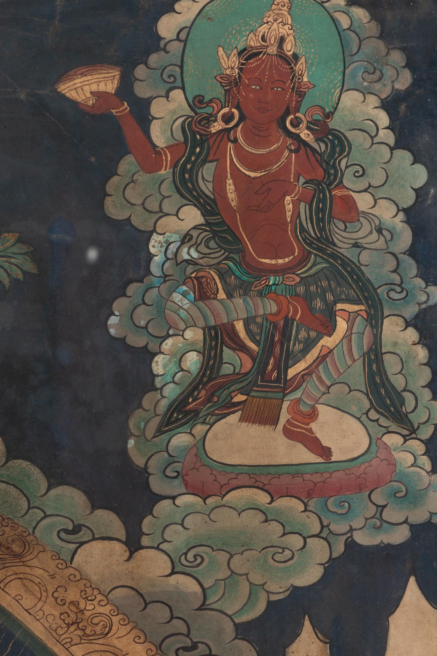 A Tibetan Thangka