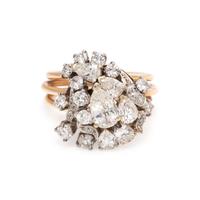 DIAMOND CLUSTER RING