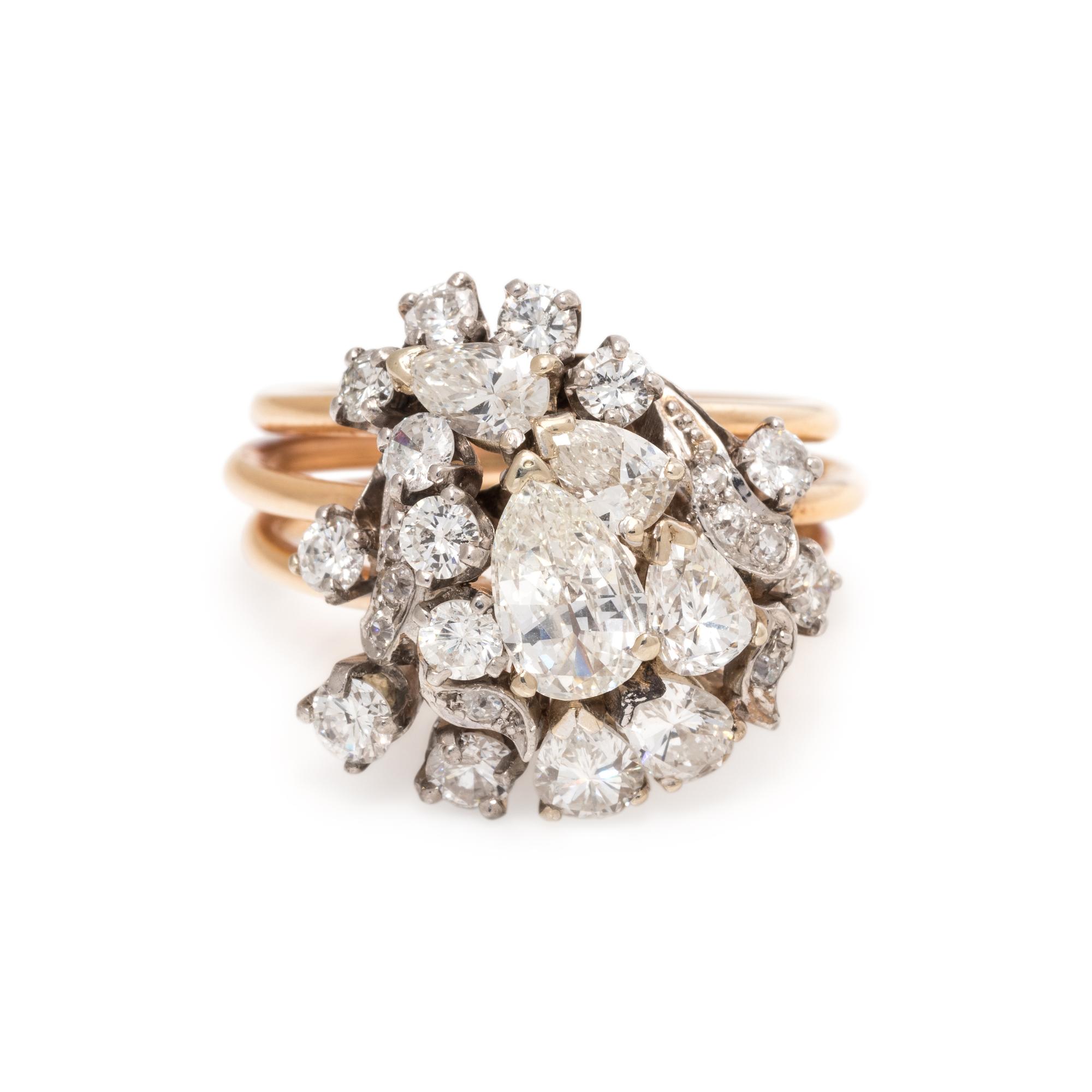 DIAMOND CLUSTER RING
