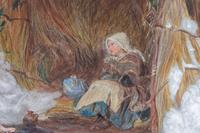 Study for "One of Our Bread Watchers," c. 1865-66