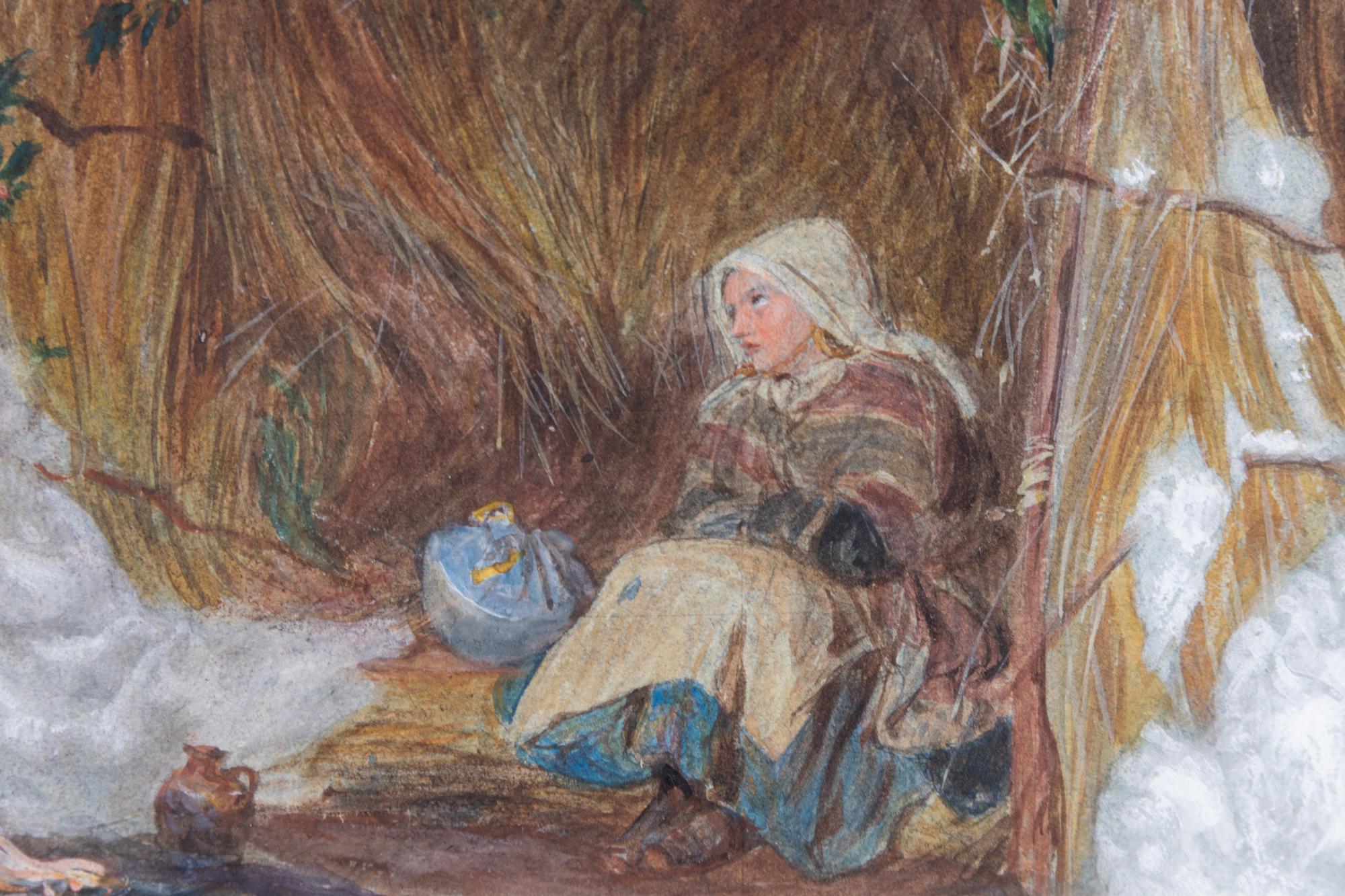 Study for "One of Our Bread Watchers," c. 1865-66