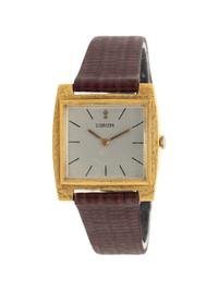 CORUM, YELLOW GOLD WATCH