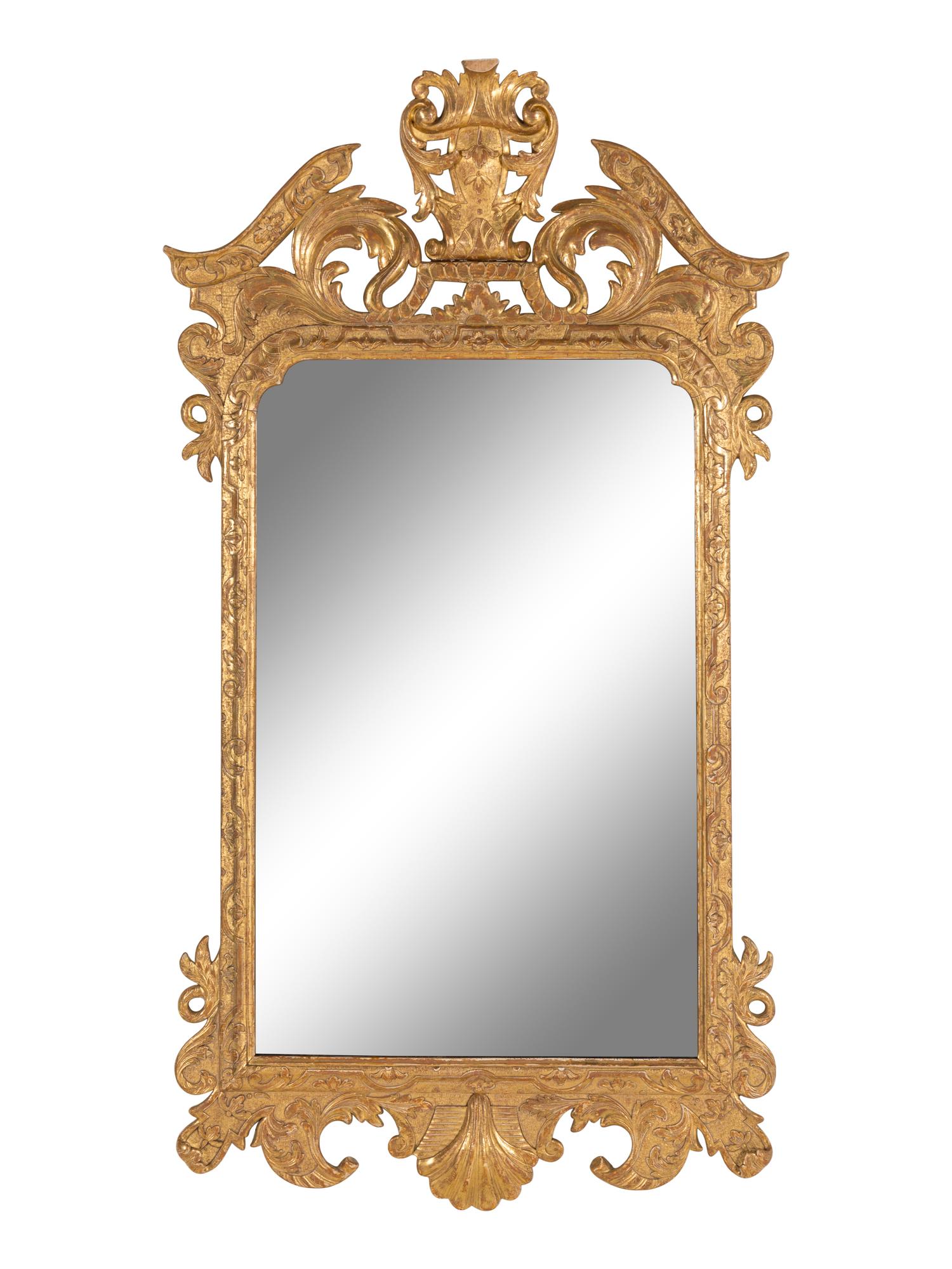 A George II Giltwood Mirror