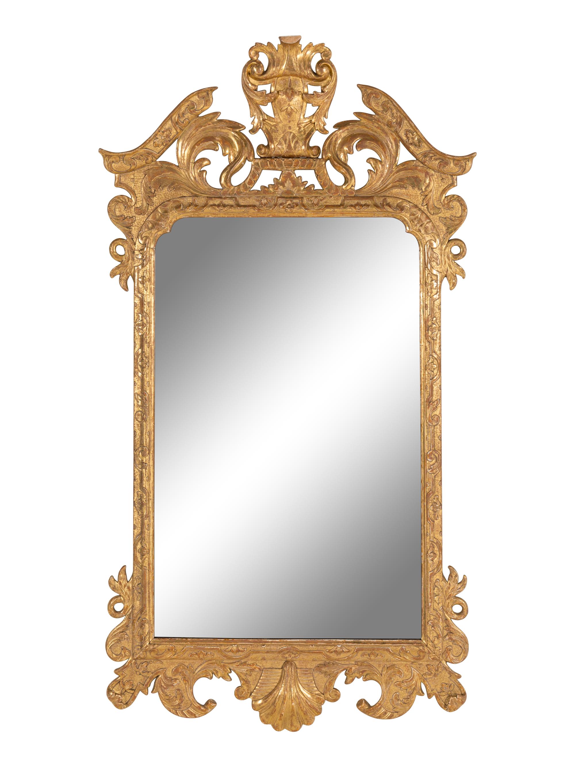 A George II Giltwood Mirror