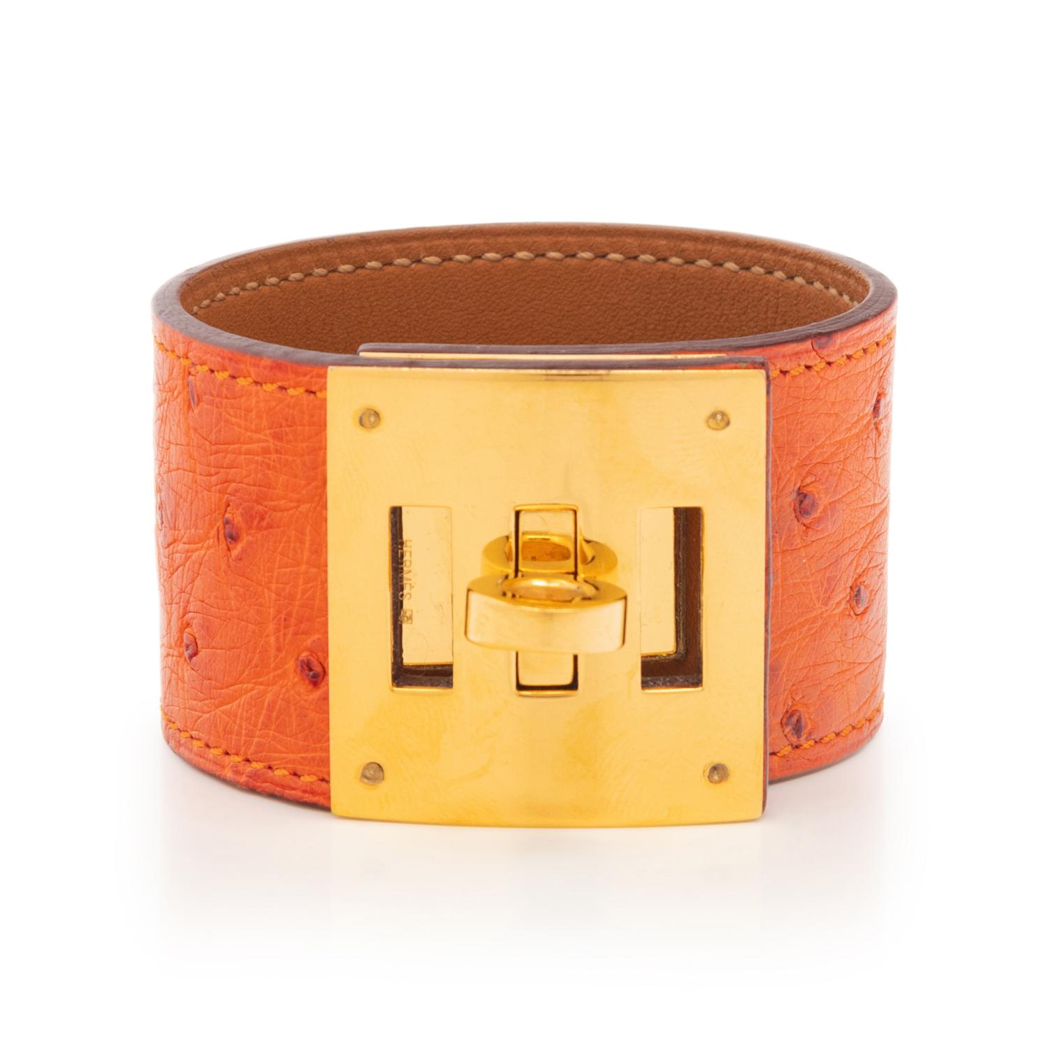 Hermès Ostrich Cuff, 2007