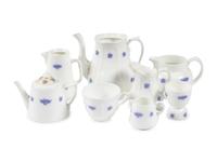 An Adderley Chelsea Porcelain Dinner Service