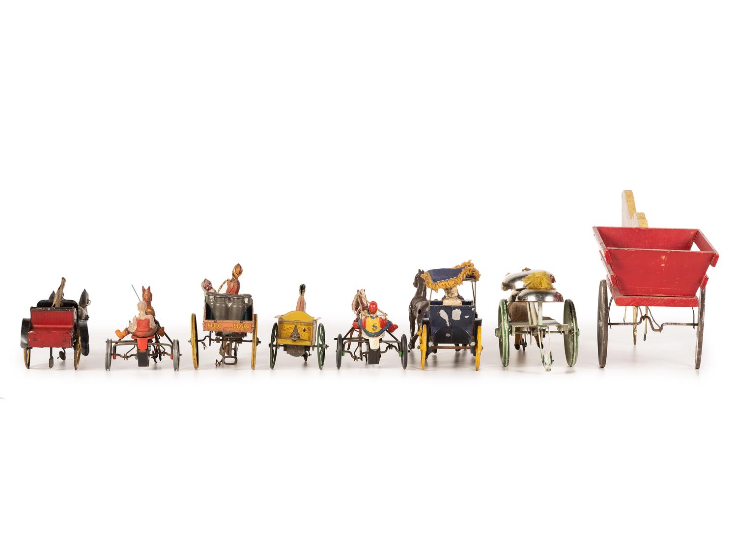 Eight Horse and Cart Toys