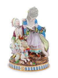 A Meissen Porcelain Figural Group — 19TH/20TH CENTURY