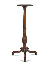A George III Mahogany Candle Stand