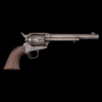David F Clark Inspected Colt Cavalry Single Action Army Revolver with Kopec Gold Seal Letter
