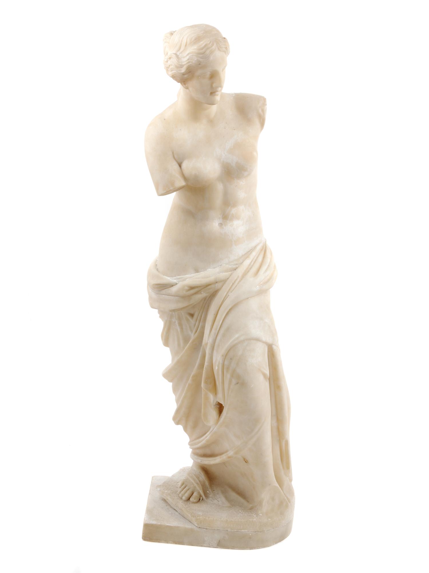 An Alabaster Figure of Venus