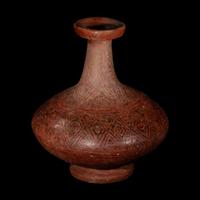 Two Capuli Polychrome Bottles