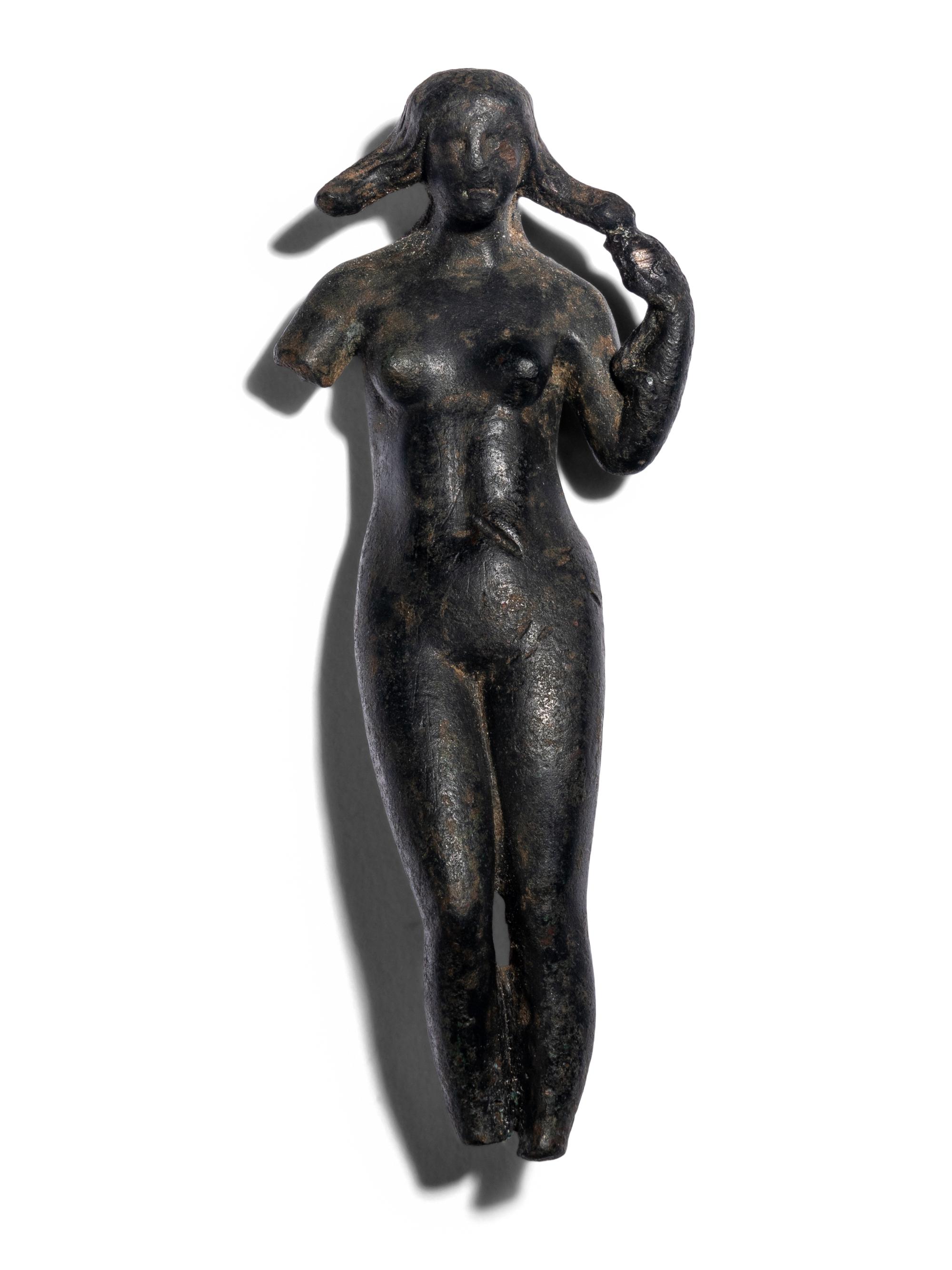 A Roman Bronze Aphrodite