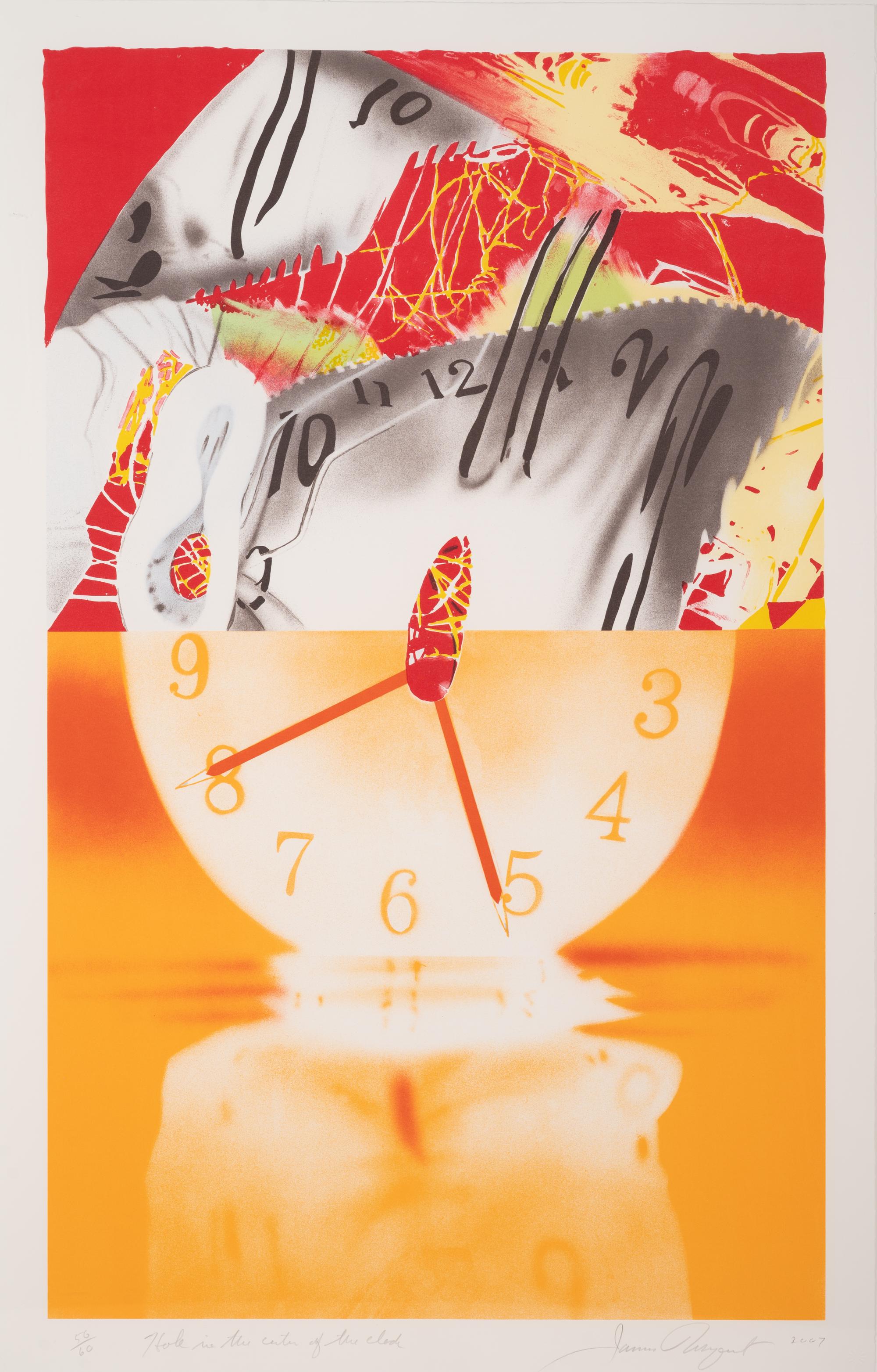Hole in the Center of the Clock