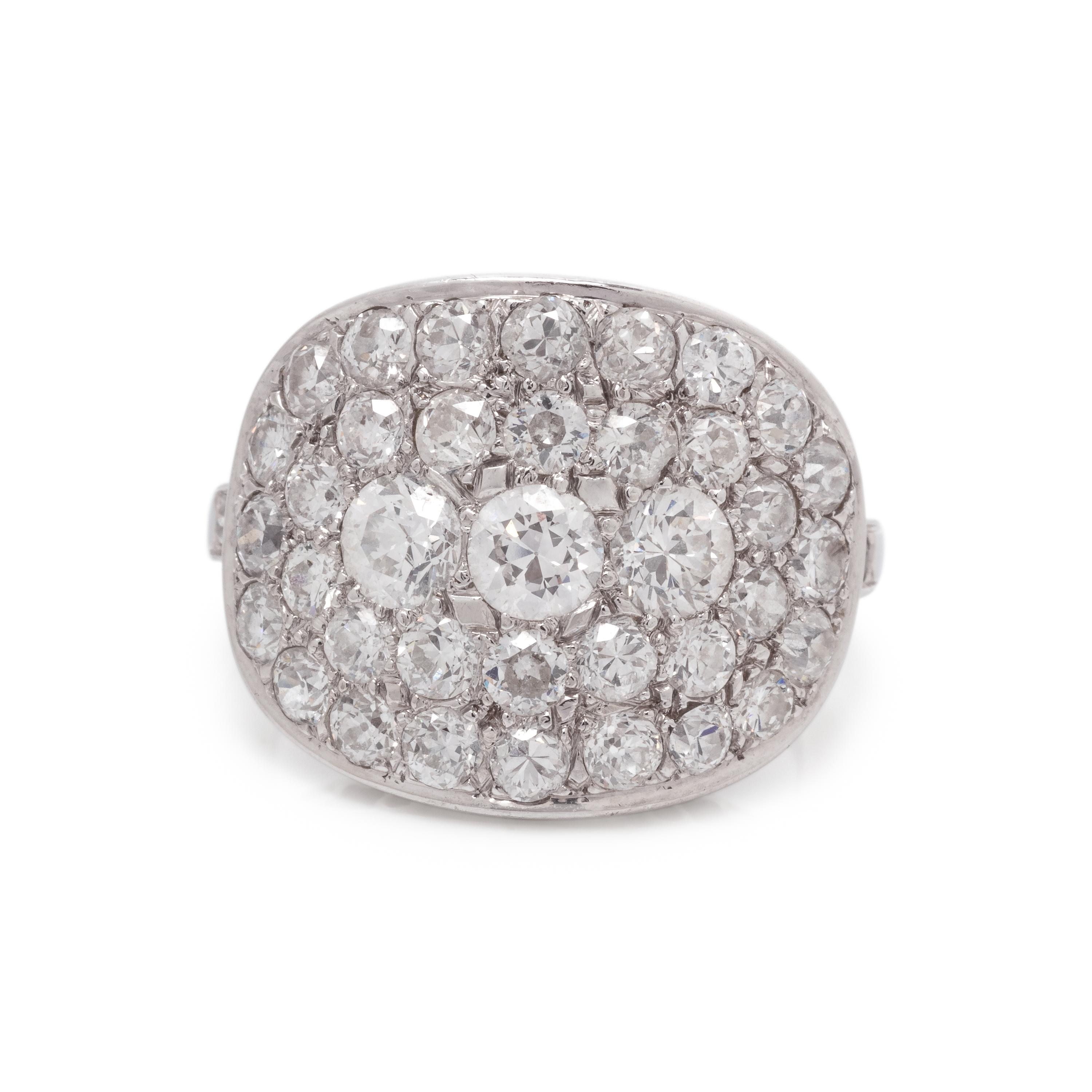 C.D. PEACOCK, DIAMOND RING