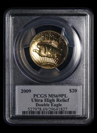 A 2009 Gold Eagle: Ultra High Relief $20 Proof (PCGS 69PF Ultra High Relief)