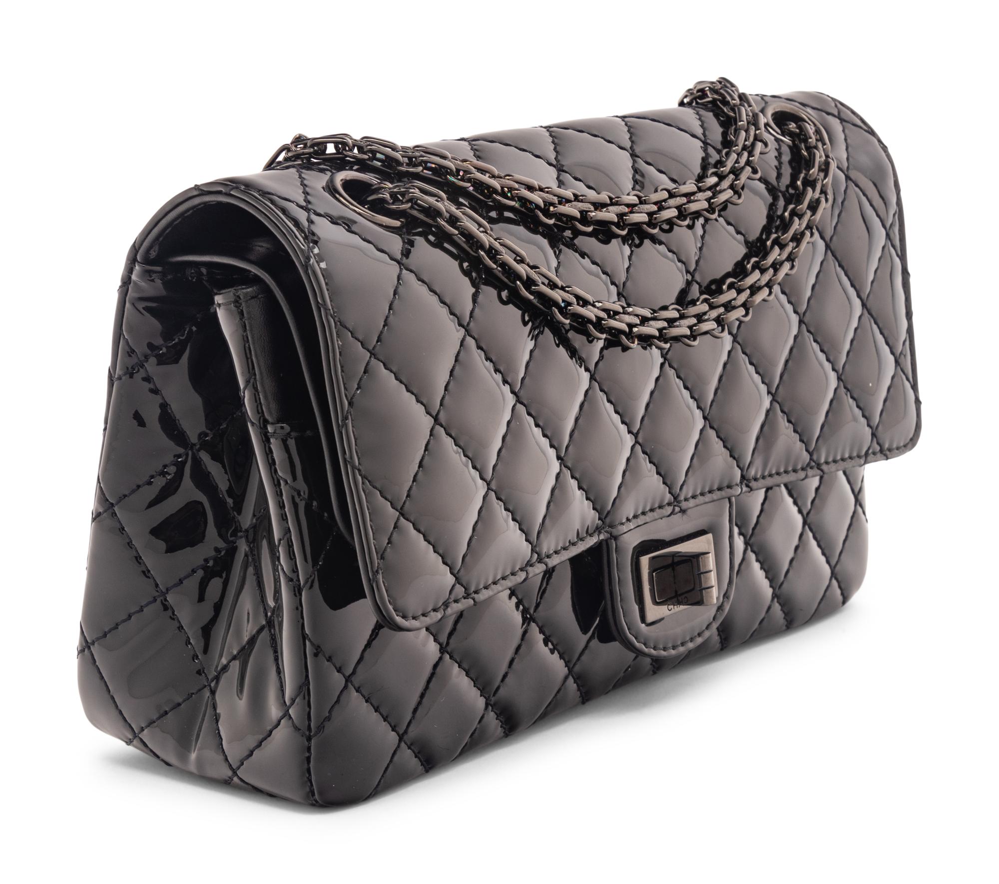 Chanel, Patent Leather 2.55 Reissue Double Flap Bag