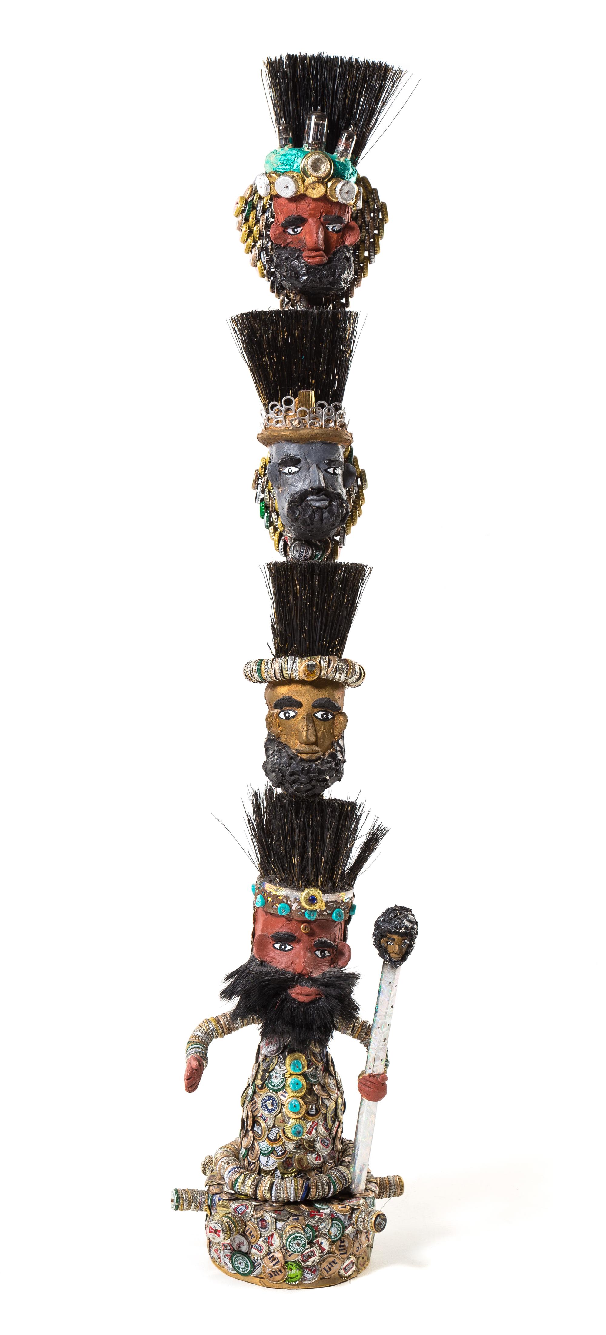 Mr. Imagination (Gregory Warmack), (American, 1948-2012), Totem, 1994