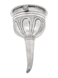 A George IV Silver Wine Funnel