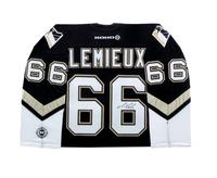 A Mario Lemieux Signed Pittsburgh Penguins Jersey (Koho),