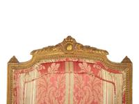 A Pair of Louis XVI Style Giltwood Fauteuils à la Reine
