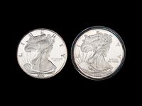 [PRIVATE ISSUE] Two 1/2-Pound Silver Rounds