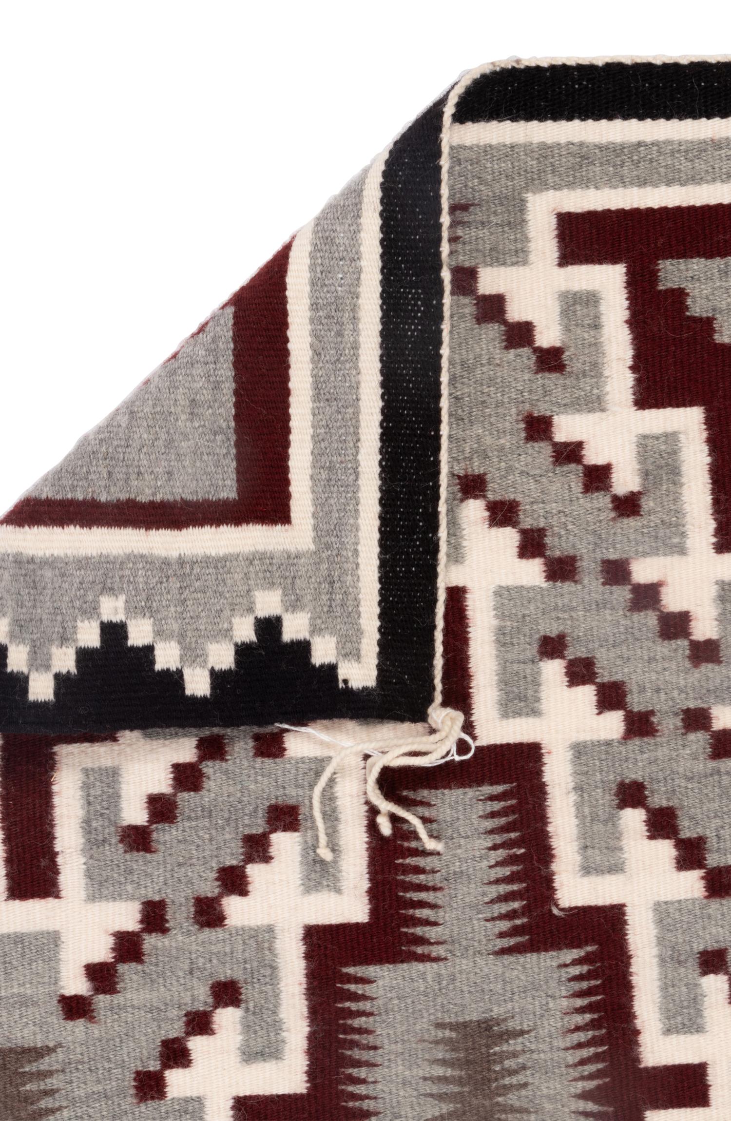 Navajo Two Grey Hills Weavings / Rugs
