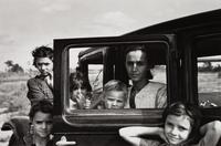 A group of four photographs ( Vernon Evans, Migrant from South Dakota, Montana , 1936; Minnie Knox, Garrett County, Maryland, 1937 (printed 1976); Oklahoma Migrants, 1936; Dust Storm, Cimarron County, Oklahoma, 1936)