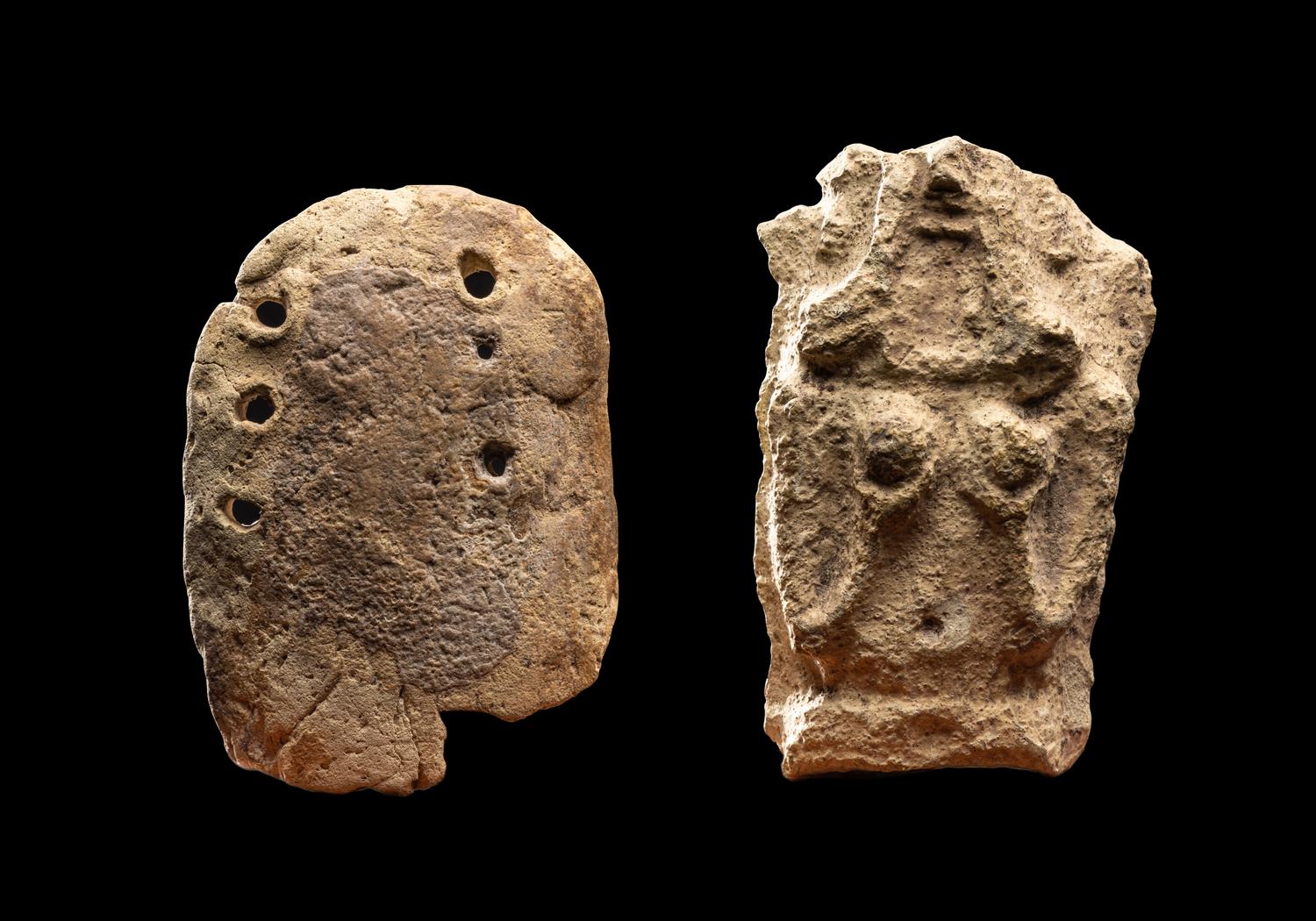 Two Near Eastern Terracotta Fragmentary Figures