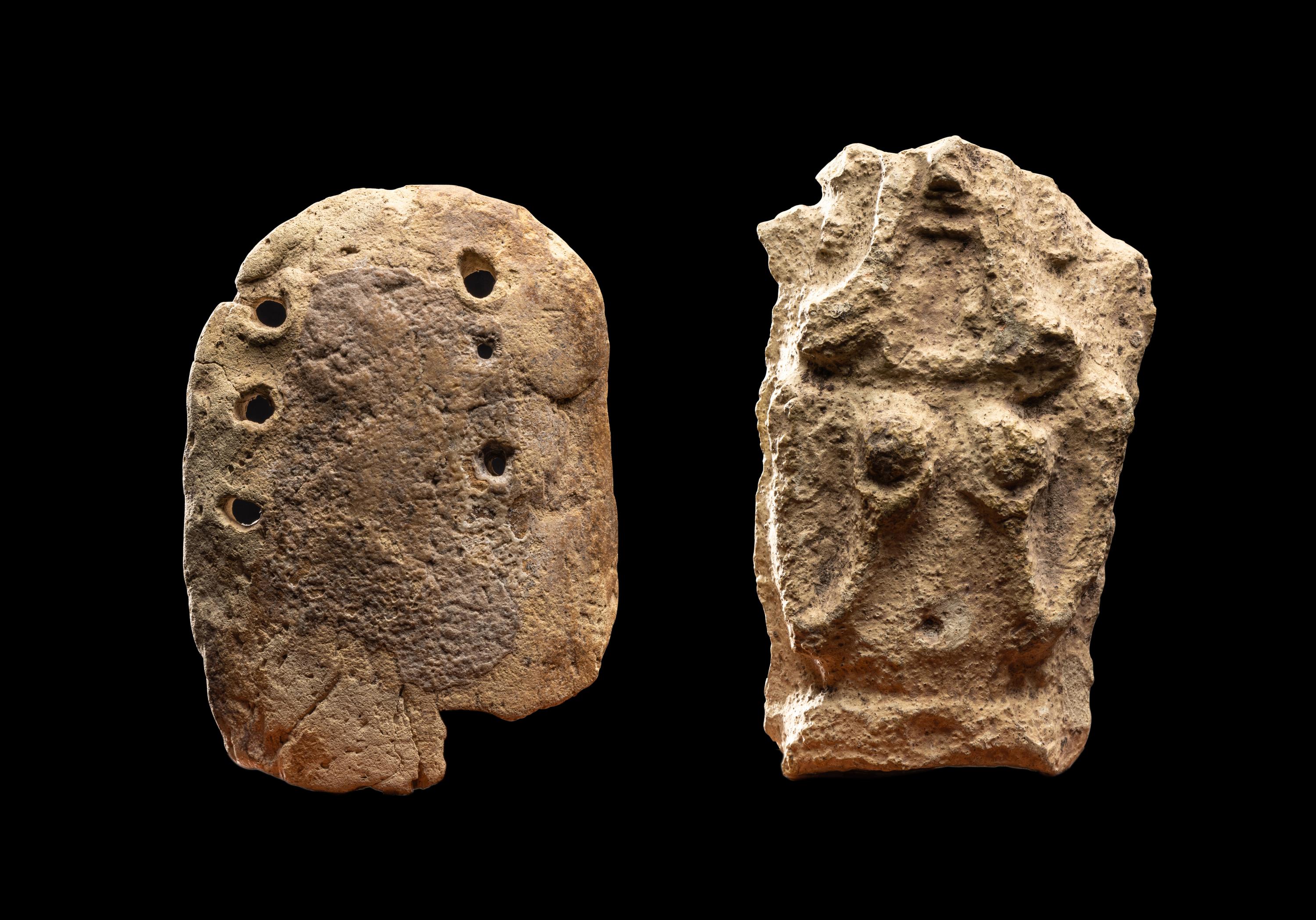 Two Near Eastern Terracotta Fragmentary Figures