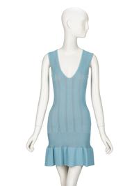 Alaïa, Blue Knit Minidress