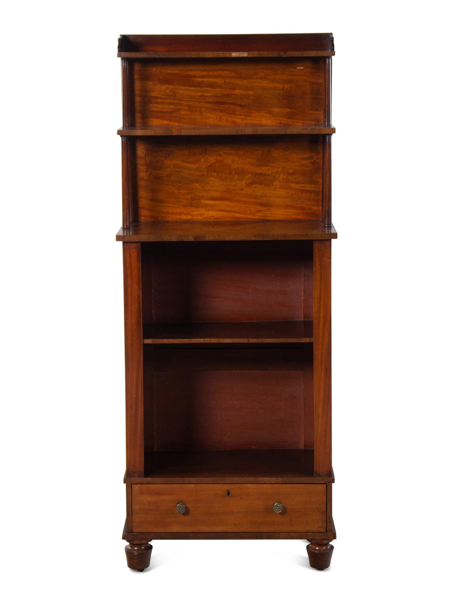 A Regency Style Mahogany Bookcase