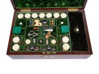 A Musical Needlework Box with Movement by F. Nicole