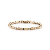 GOLD AND DIAMOND BRACELET