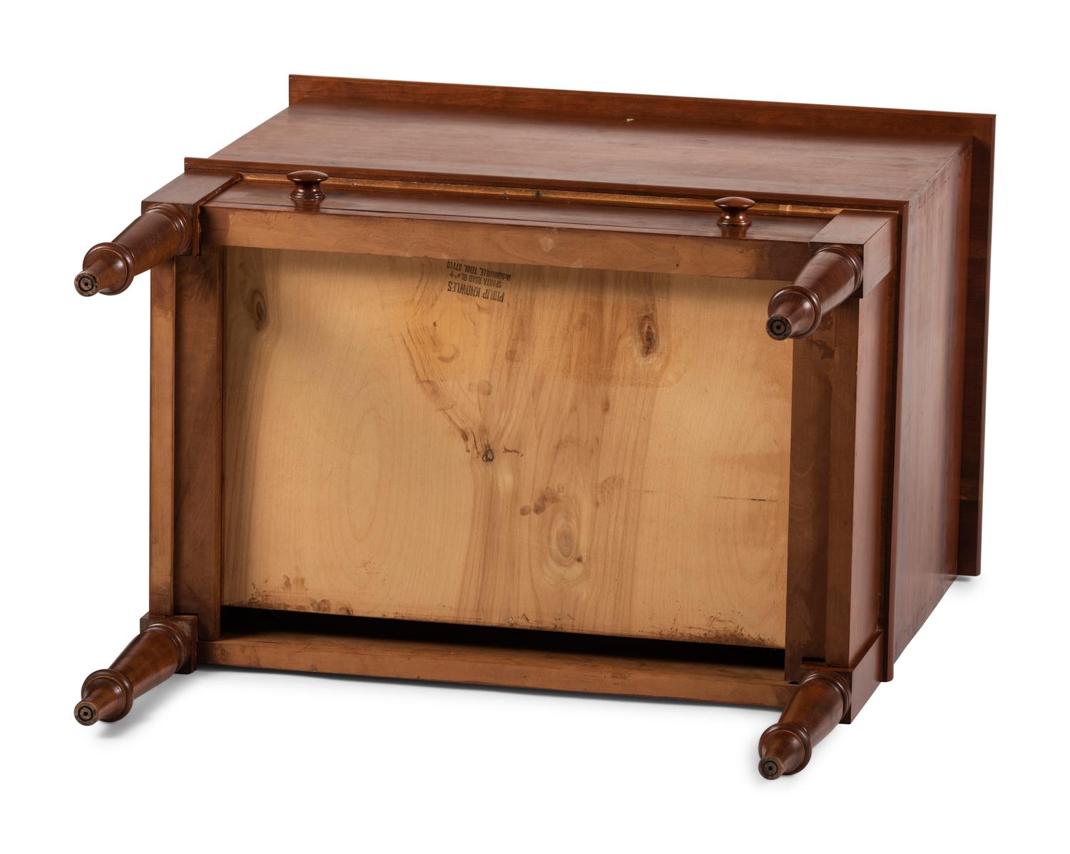 A Modern Southern Cherrywood Sugar Chest