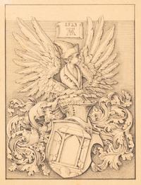 Albrecht Dürer, (German, 1471-1528), Dürer's Coat of Arms, 1523 and Virgin on the Crescent with Starry Crown, 1508