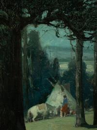 Moonlight, Hondo Canyon , circa 1930