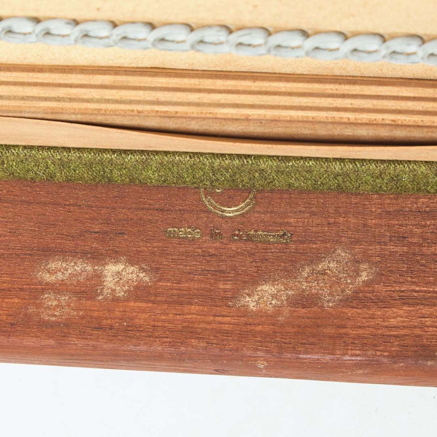 Svend Åge Madsen (Danish, 20th century) and Sigvard Bernadotte (Swedish, 1907-2002) Teak Writing Desk and Pivoting Armchair, K. Knudsen & Son and France & Daverkosen, Denmark, circa 1950s