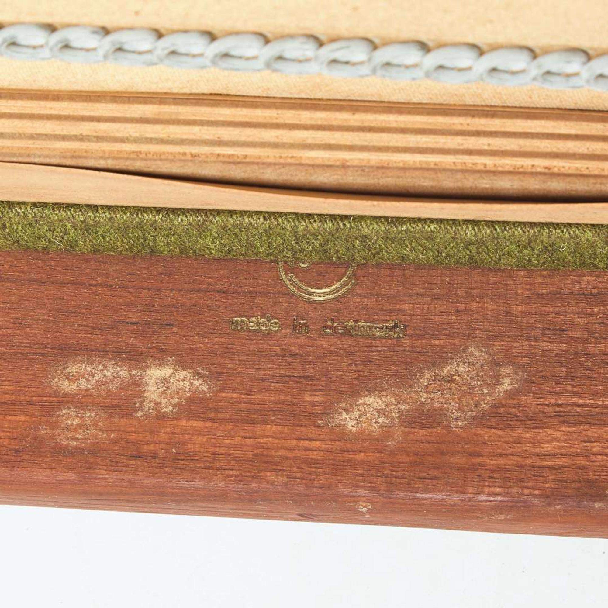Svend Åge Madsen (Danish, 20th century) and Sigvard Bernadotte (Swedish, 1907-2002) Teak Writing Desk and Pivoting Armchair, K. Knudsen & Son and France & Daverkosen, Denmark, circa 1950s