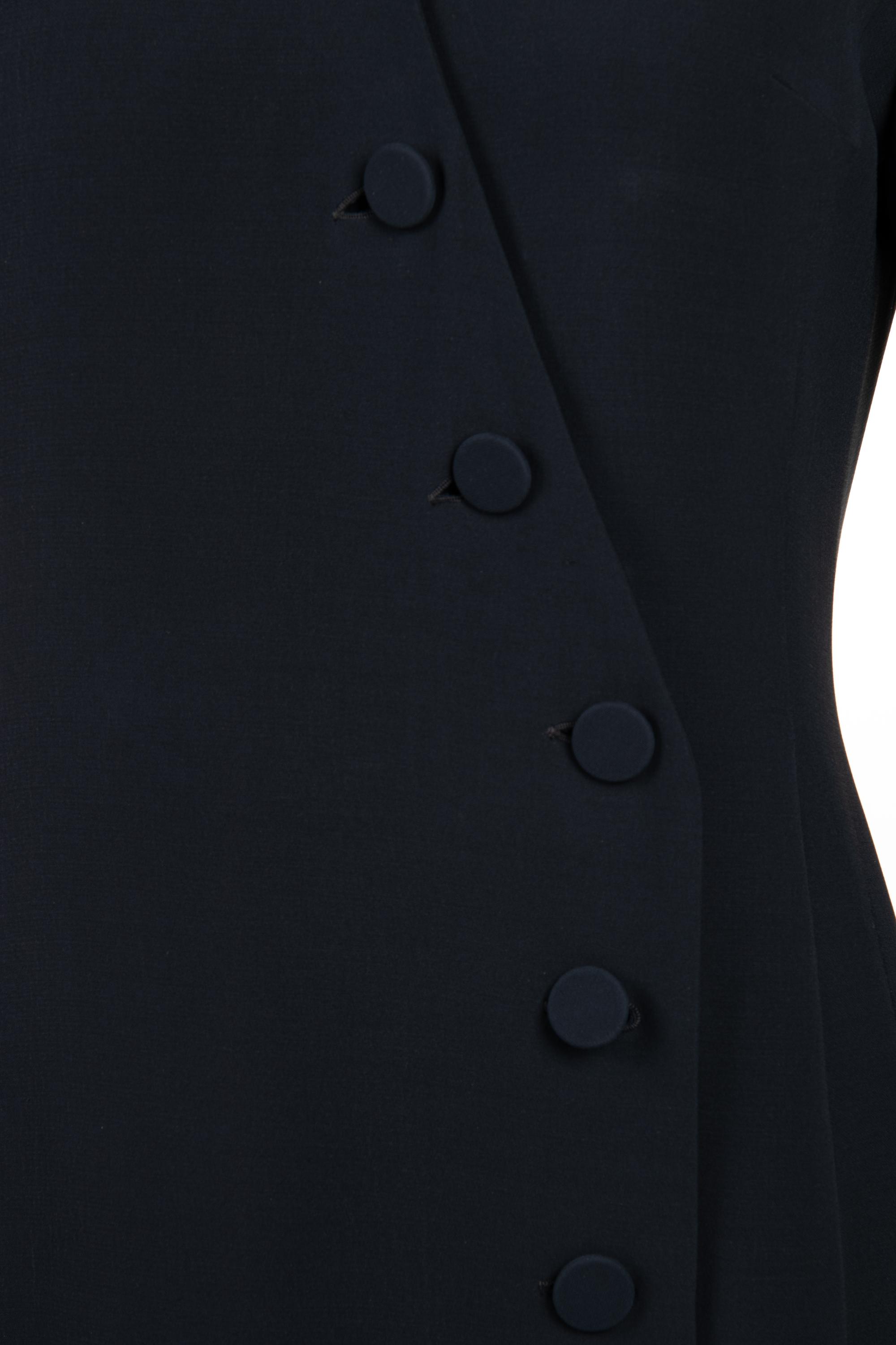 Christian Dior Silk Crepe Button Down Dress