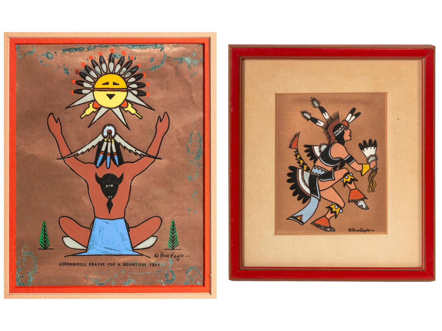 Feather Dancer and Ceremonial Prayer for a Bountiful Year