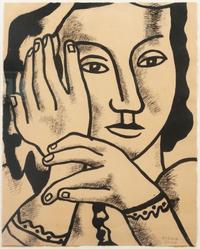 After Fernand Leger, (French, 1881-1955), From Contrastes, 1959
