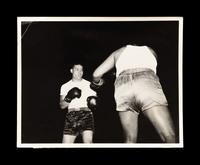 A Group of 22 Original Boxing Photographs Including Joe Louis and Jack Dempsey,