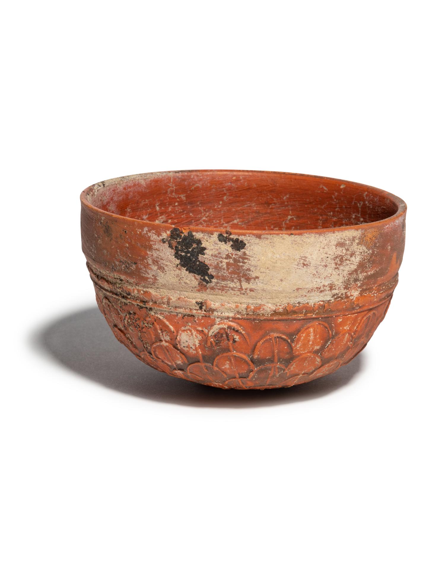 A Graeco-Roman Molded Pottery Bowl