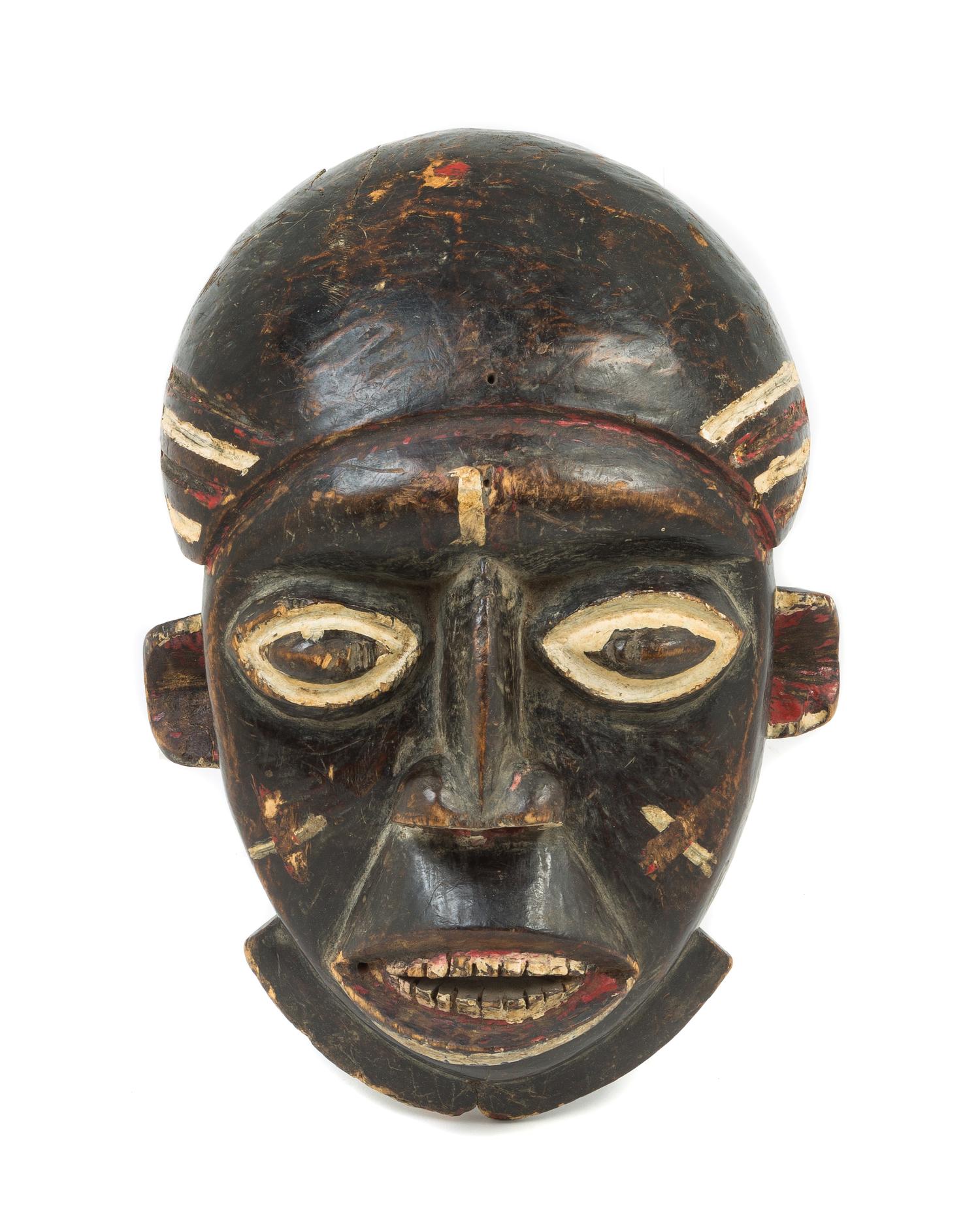 A Babanki Wood Mask Height 13 3/8 inches. — CAMEROON, LATE 19TH/EARLY 20TH CENTURY