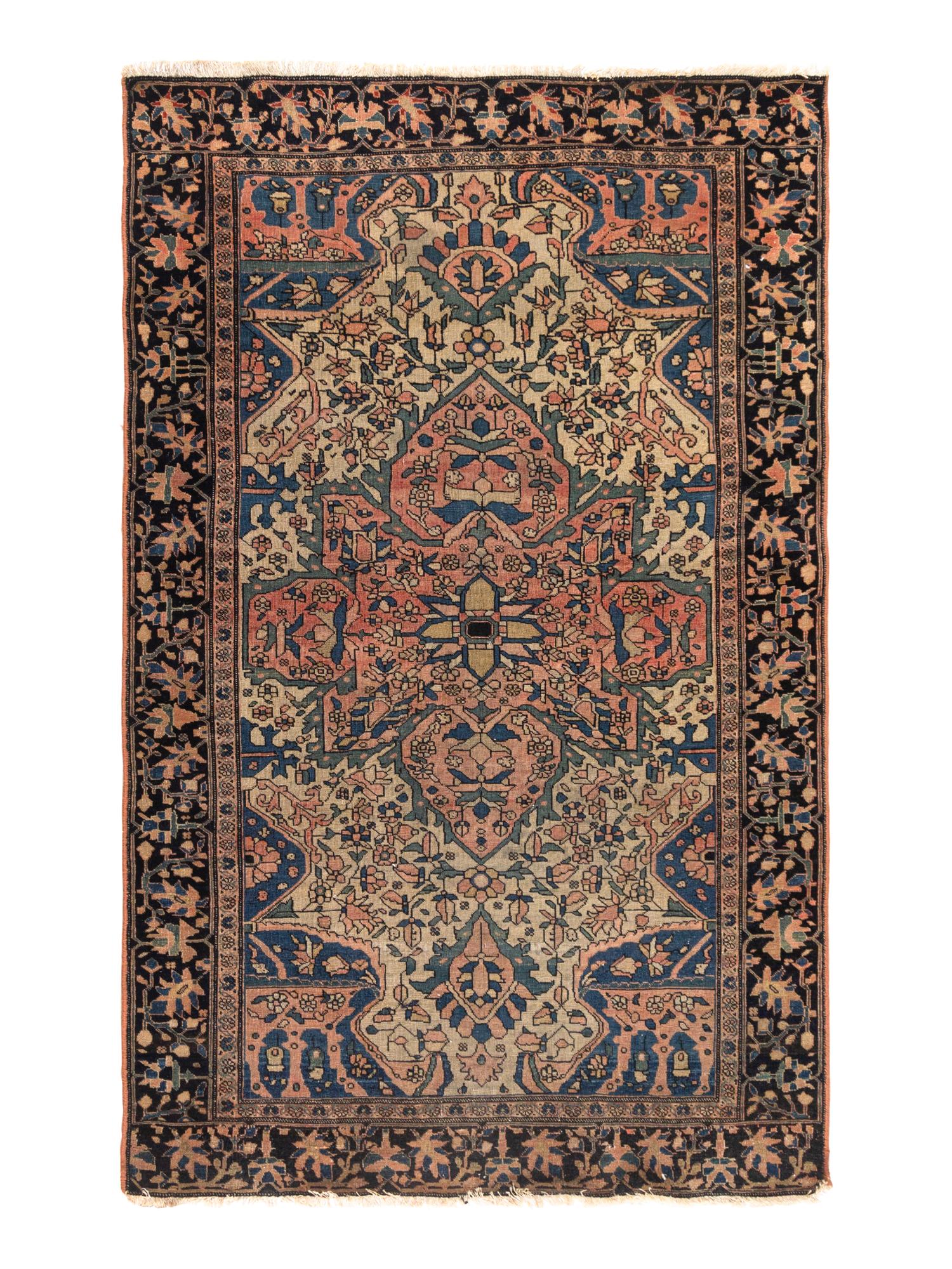 A Farahan Sarouk Wool Rug