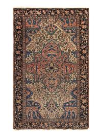 A Farahan Sarouk Wool Rug