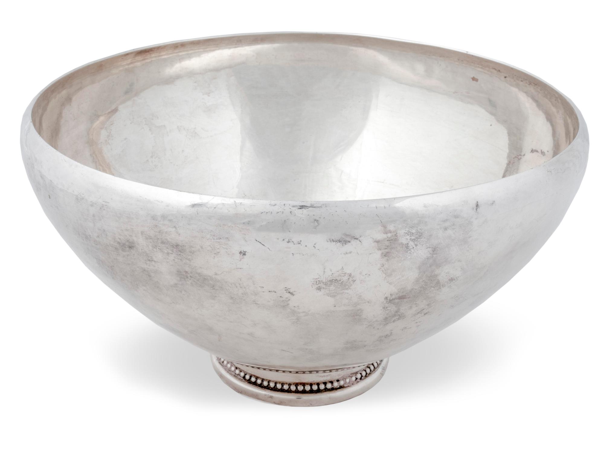 A Georg Jensen Silver Centerbowl — Model 461B, Post 1945